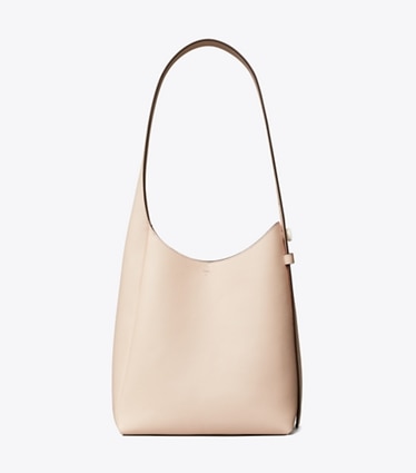 Tory Burch designer ホーボーバッグ ロミー スモール ホーボーバッグ in Soft Pink front