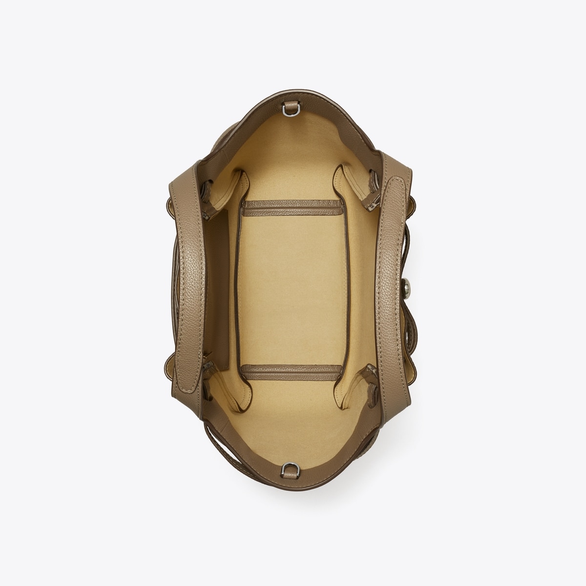 Small Romy Tote in brown | Tory Burch