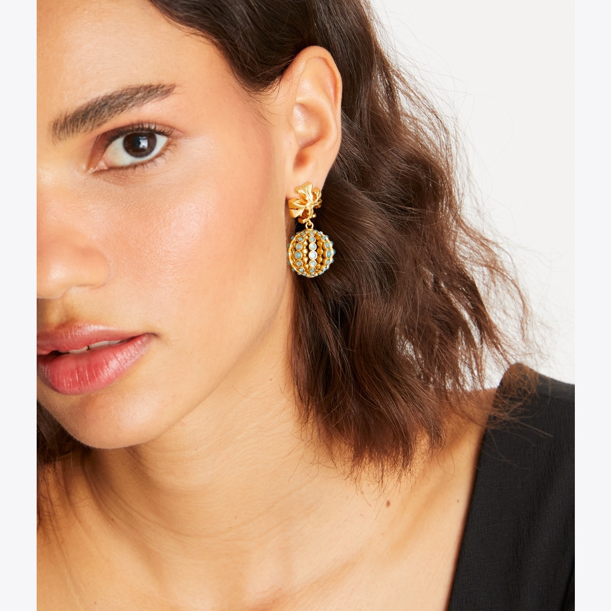 Tory Burch shops Roxanne Stud Earrings