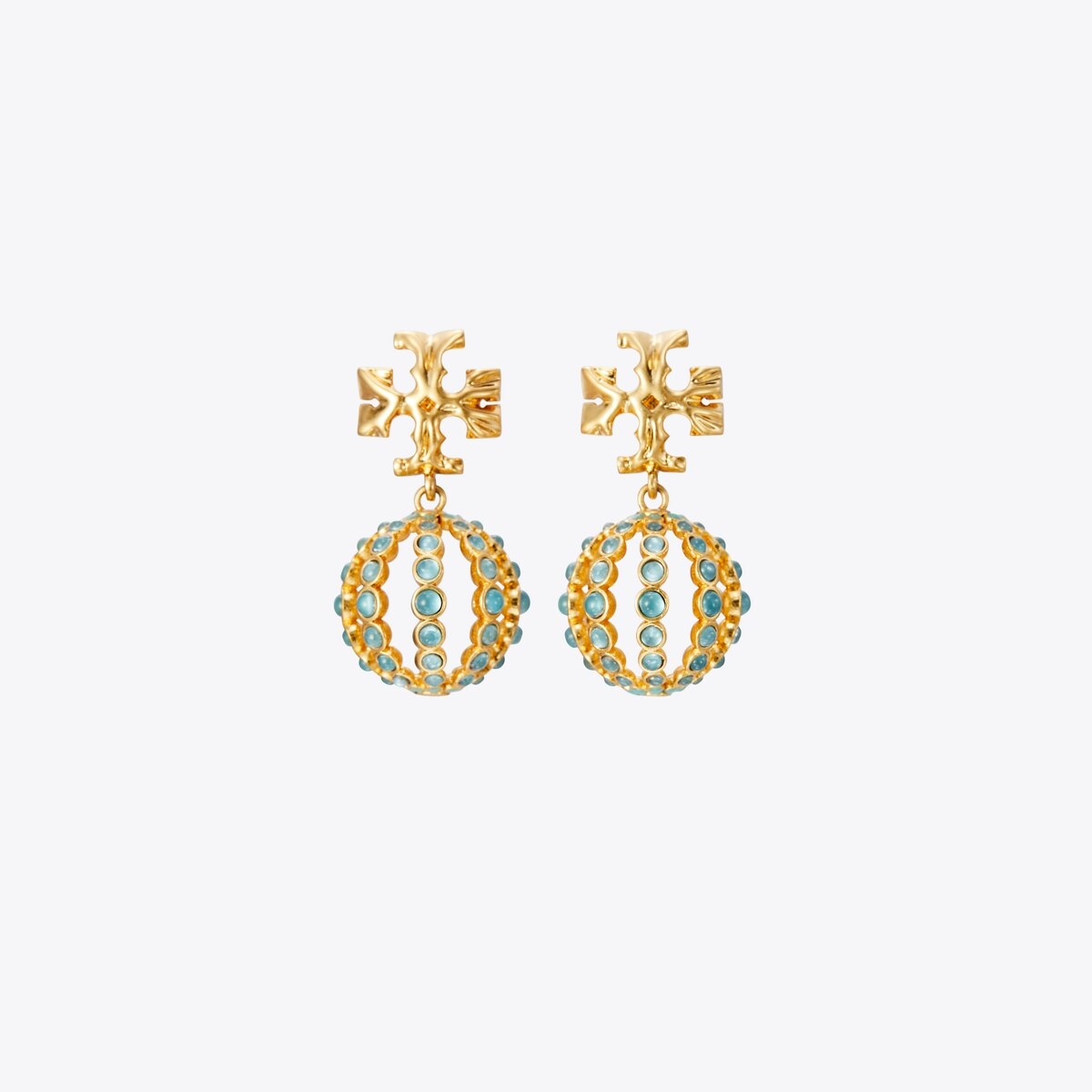 トリーバーチ ピアス ROXANNE SMALL DROP EARRING オレンジ系 Roxanne Small Drop Earring: Women's Designer Earrings | Tory