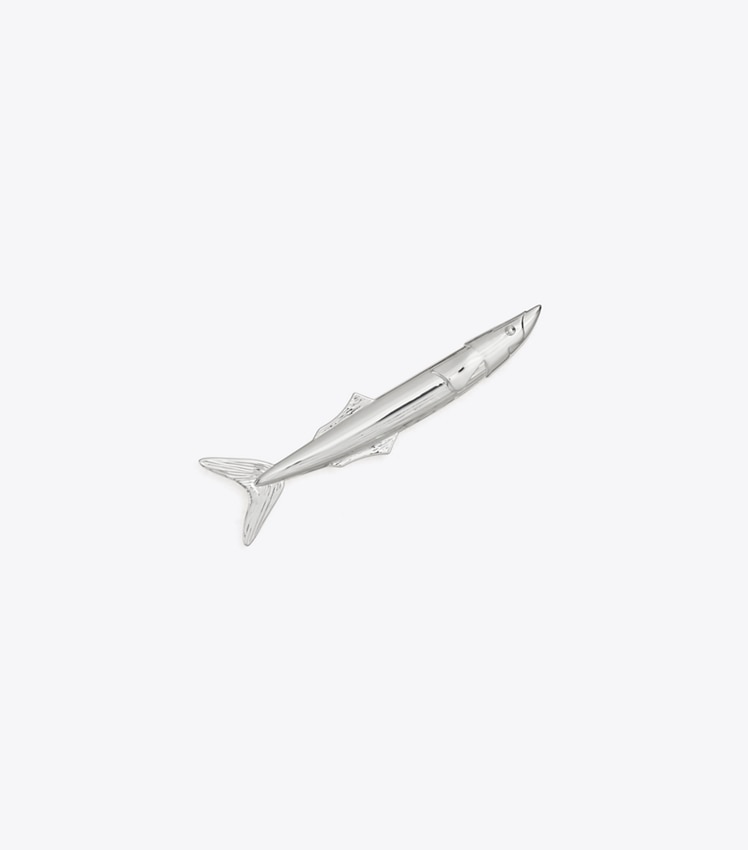 Small Runway Fish Pin by Tory Burch