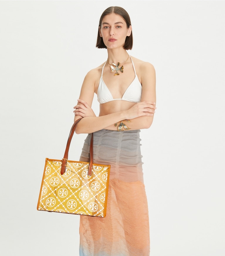 Tory burch sales clear bag