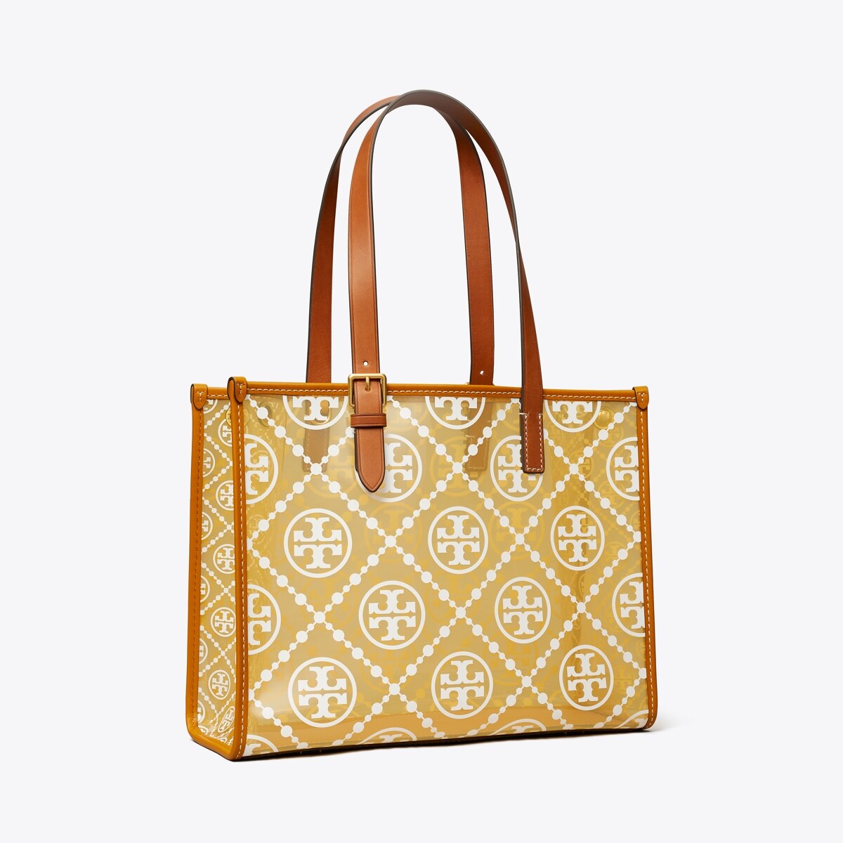 Tory Burch T Monogram Small Clear Tote