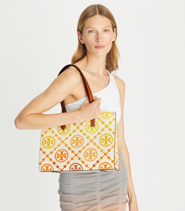 Tモノグラム デグラデ スモールトート: ウィメンズ バッグ | Tory Burch JP