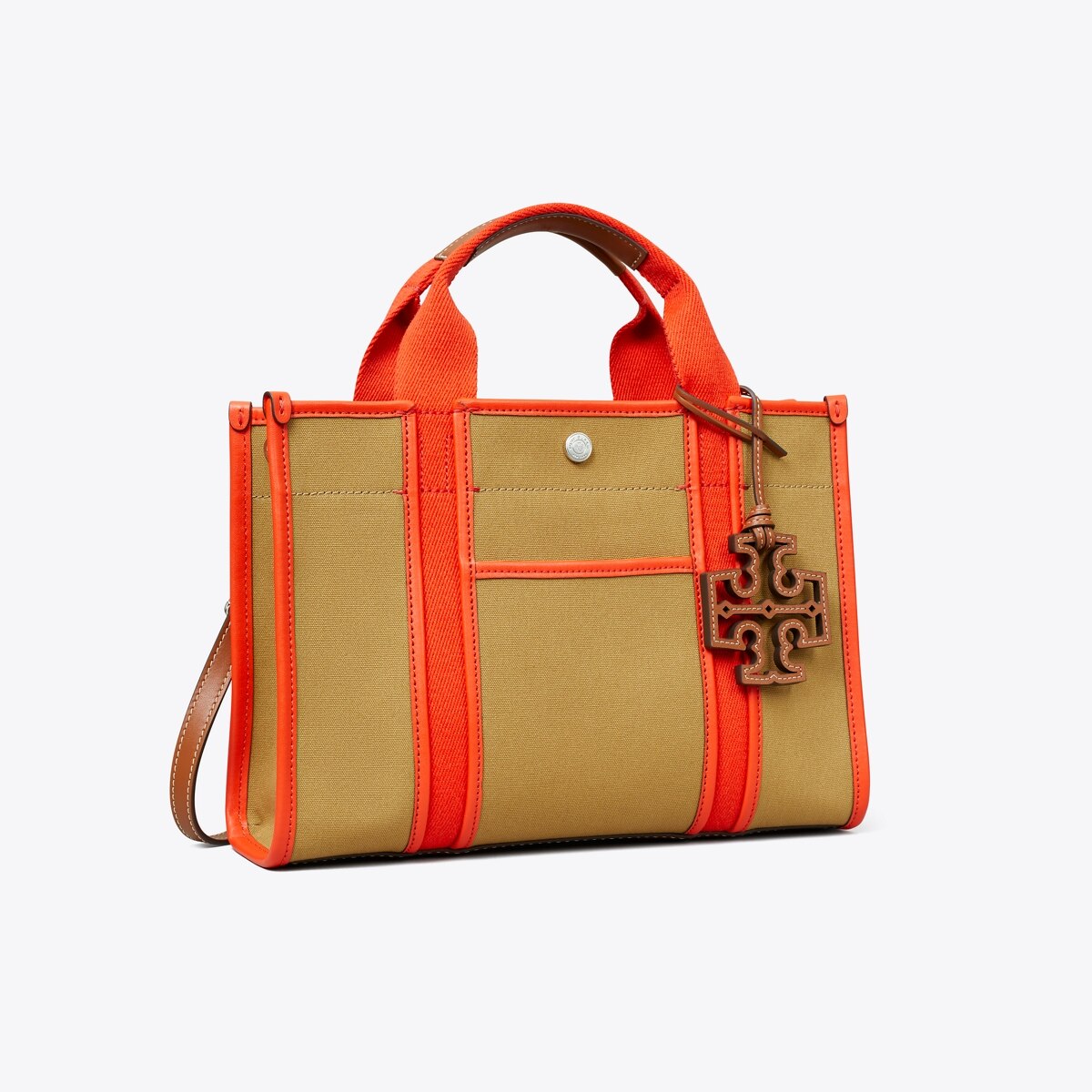 Small Twill Tory Tote: Women's Designer Tote Bags | Tory Burch