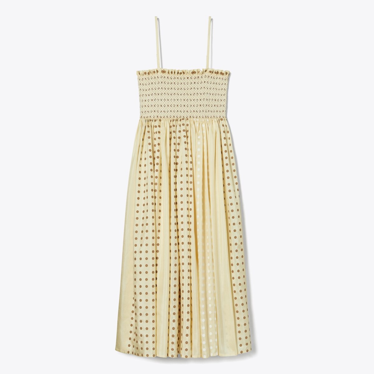 Smocked Silk Dress: Women's Designer Coverups | Tory Burch