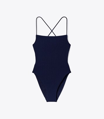 Lucky Duck Tank Swimsuit: Women's Swim | One Pieces | Tory