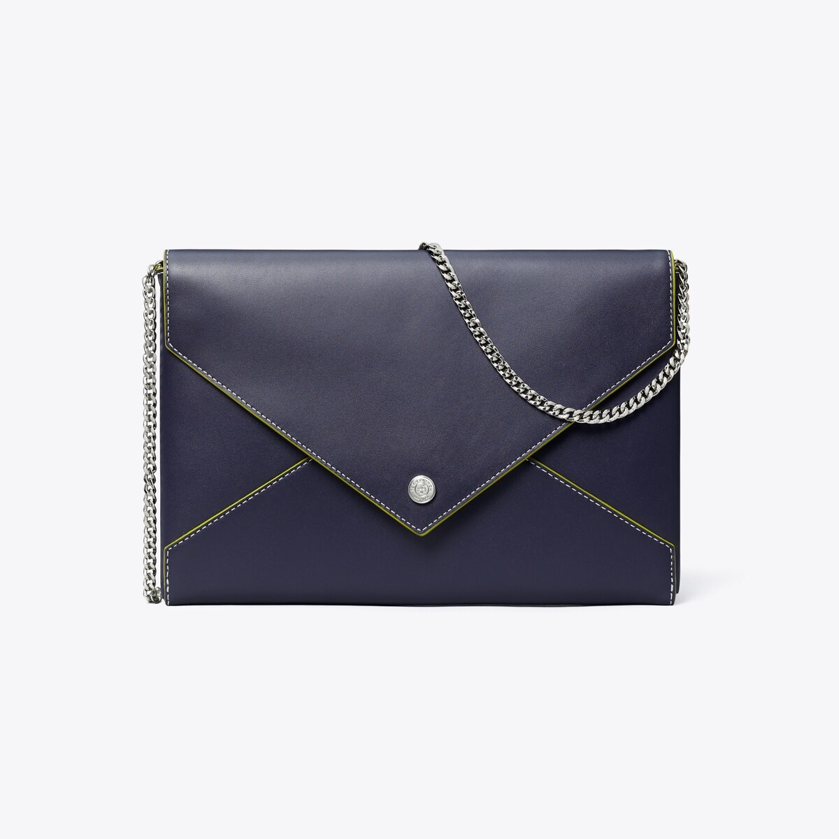 Smooth Leather Envelope Chain Pouch: Women's Designer Mini