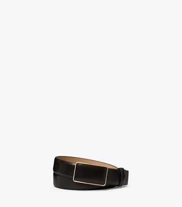 1.5 Miller Metallic Belt: Women's Designer Belts