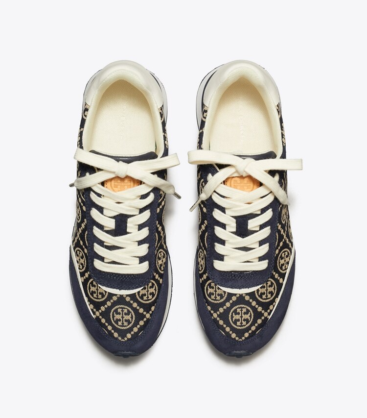 Tory Burch designer sneakers Sneaker Destiny T Monogram in NAVY / PERFECT NAVY / WHITE superiore