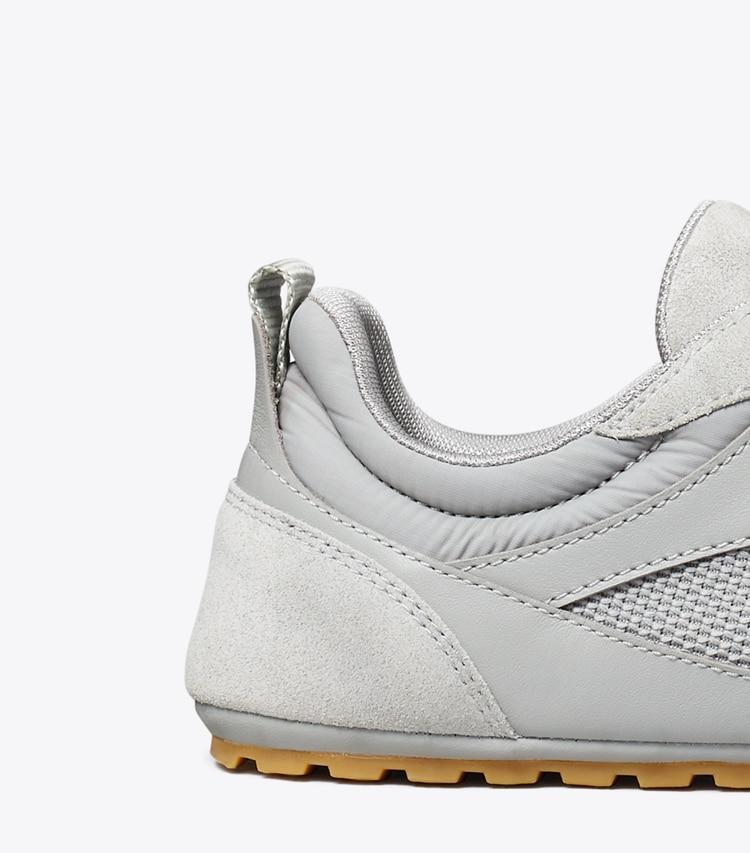 Tory Burch designer sneakers Sneaker Field in LOUTRE GRAY dettaglio