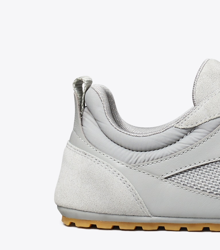 Tory Burch designer sneakers Sneaker Field in LOUTRE GRAY dettaglio