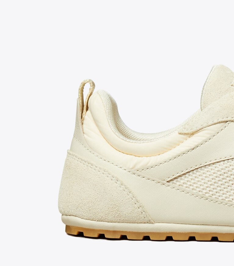 Tory Burch designer sneakers Sneaker Field in LIGHT CREAM dettaglio