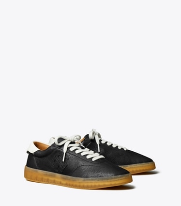 Tory Burch designer sneakers Sneaker Phoenix in PERFECT BLACK / WHITE / WHITE angle