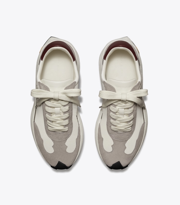 Tory Burch designer sneakers Sneaker Tory in CREAM / OSTRICA / BORDEAUX superiore