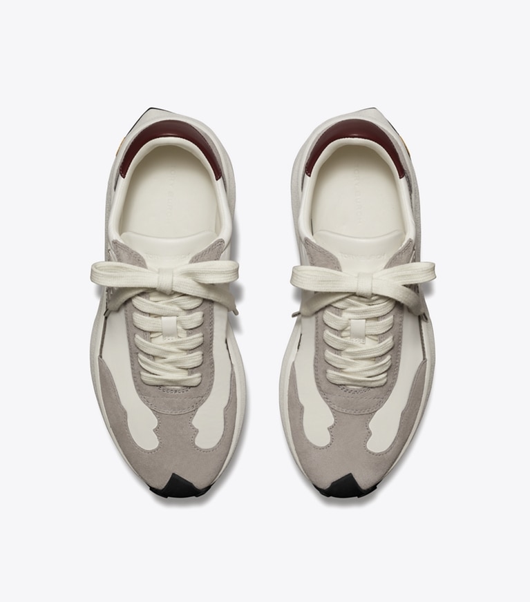 Tory Burch designer sneakers Sneaker Tory in CREAM / OSTRICA / BORDEAUX superiore