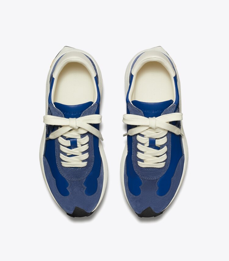 Tory Burch designer sneakers Sneaker Tory in AZURE / FADED NAVY / CREAM superiore