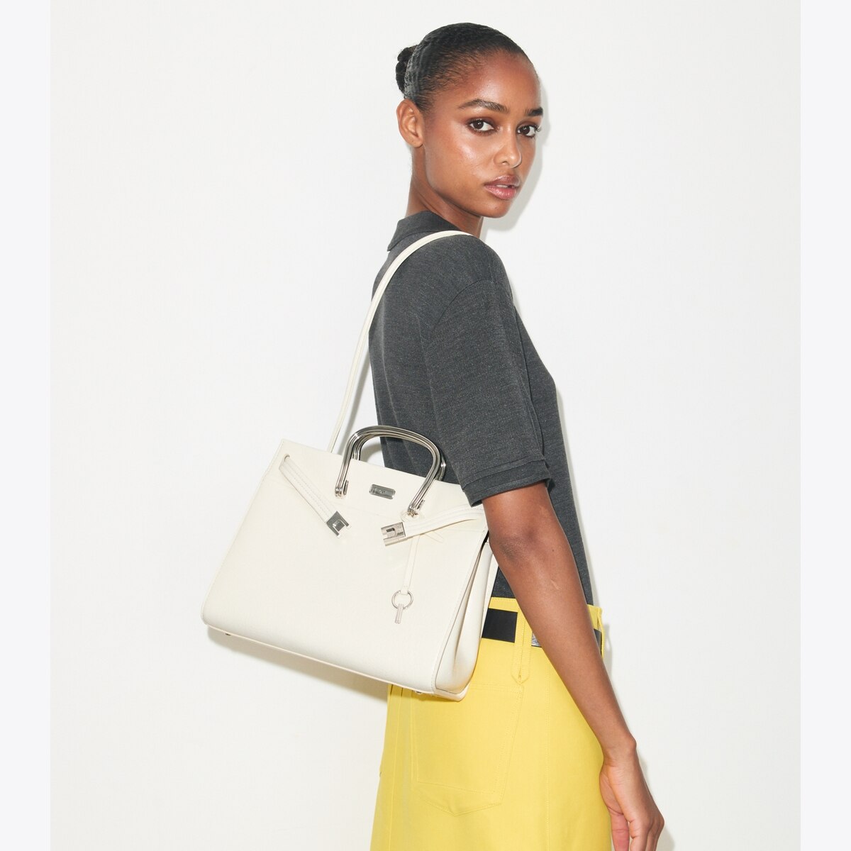 ラヴィ様·͜·ᰔᩚジョリーフルール♥ポイポイトートバッグꔛ‬ෆ Soft Lee Radziwill Bag: Women's Designer Tote Bags | Tory Burch