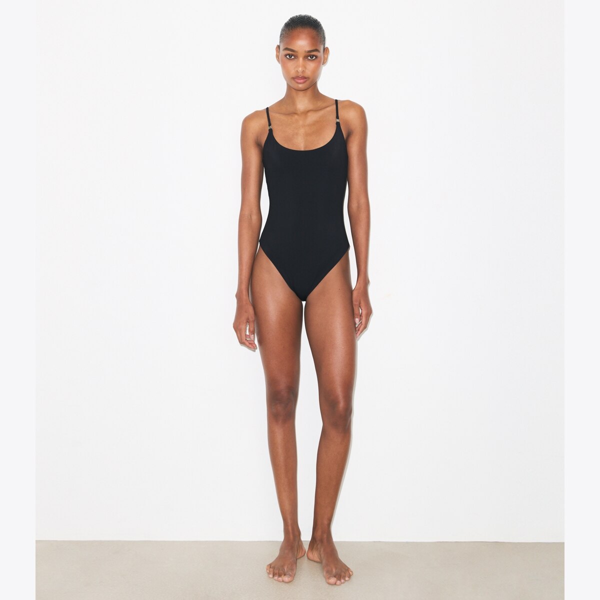 Solid Swimsuit: Women's Designer One Pieces | Tory Burch