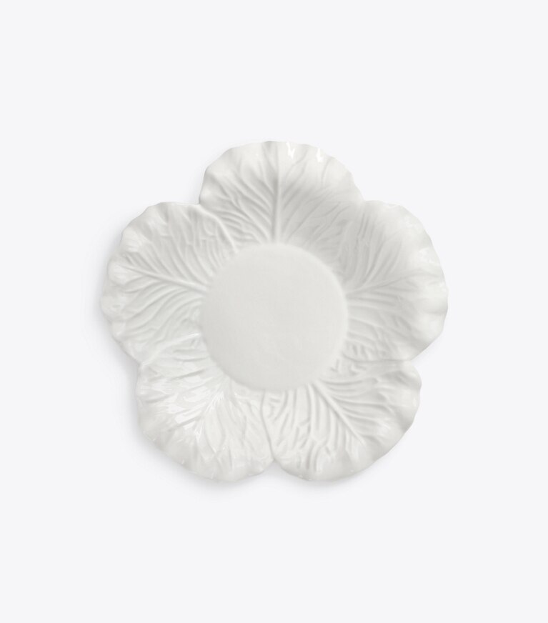 Tory Burch diseñador artículos de mesa & cristalería Sopera de vajilla con borde ondulado en White vista superior