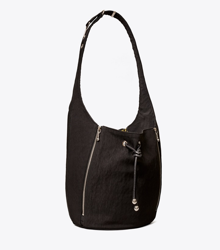 Spaghetti Strap Large Zip Bucket Bag: Women's Designer Crossbody Bags | Tory  Burch
