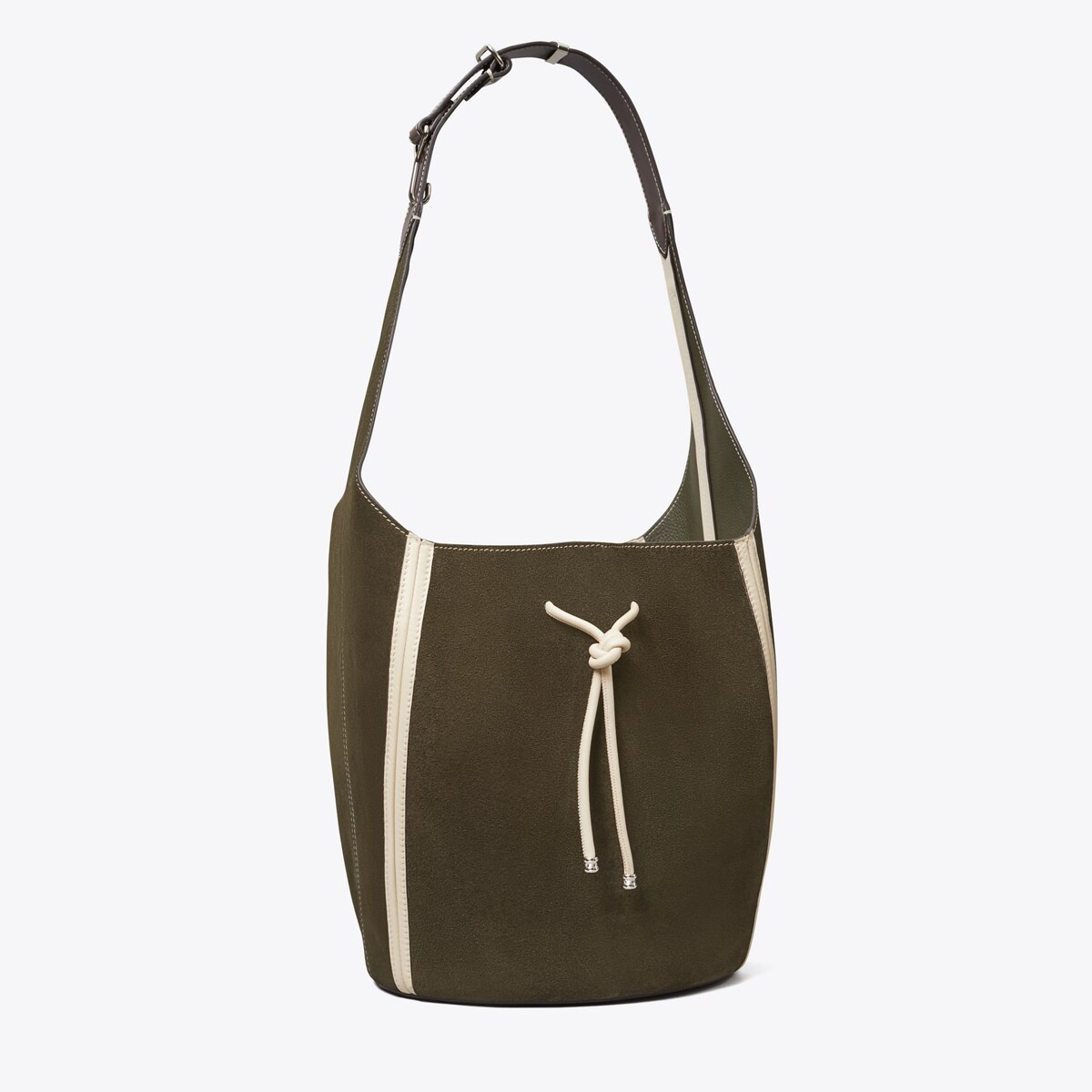 Spaghetti Strap Suede Large Bucket Bag: Women's Designer Hobo Bags | Tory  Burch