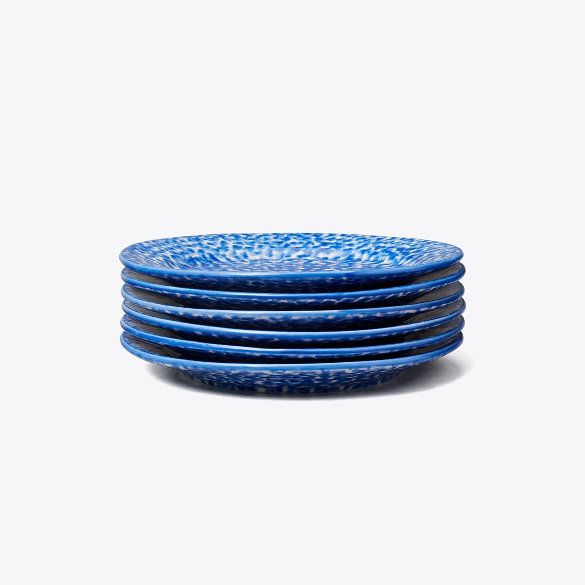 Spongeware Canape Plate, Set of 6: Women's Designer Tabletop
