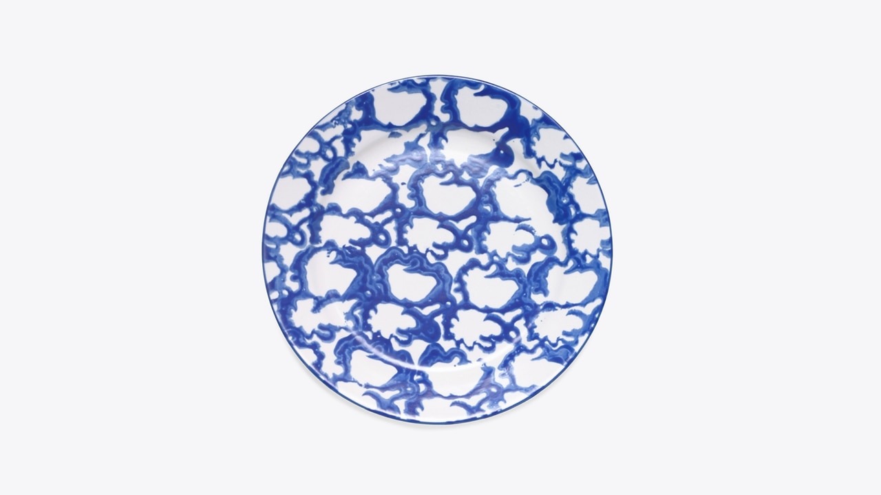 Simply Elegant Blue and White Dessert Plates - set of 4 – The Twiggery