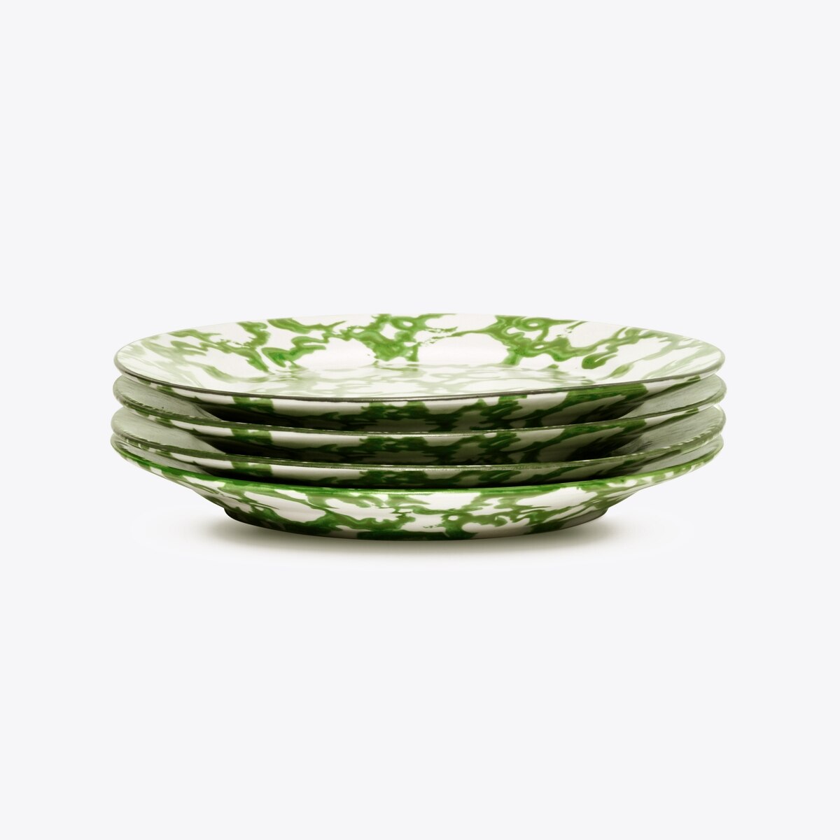 Spongeware Salad Plate, Set of 4: Women's Designer Tabletop