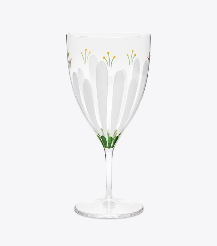 Spring Meadow Water Glass, Set of 2: Women's Home | Tabletop & Drinkware | Tory  Burch EU