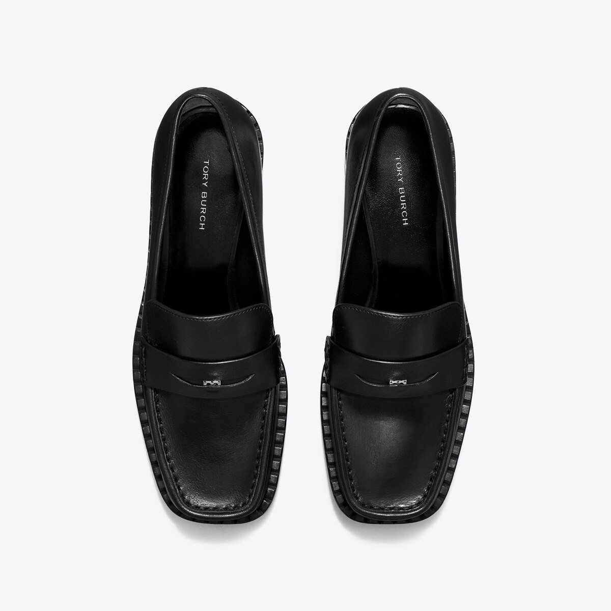 【meltthelady】 square loafer black meltthelady】 square loafer black