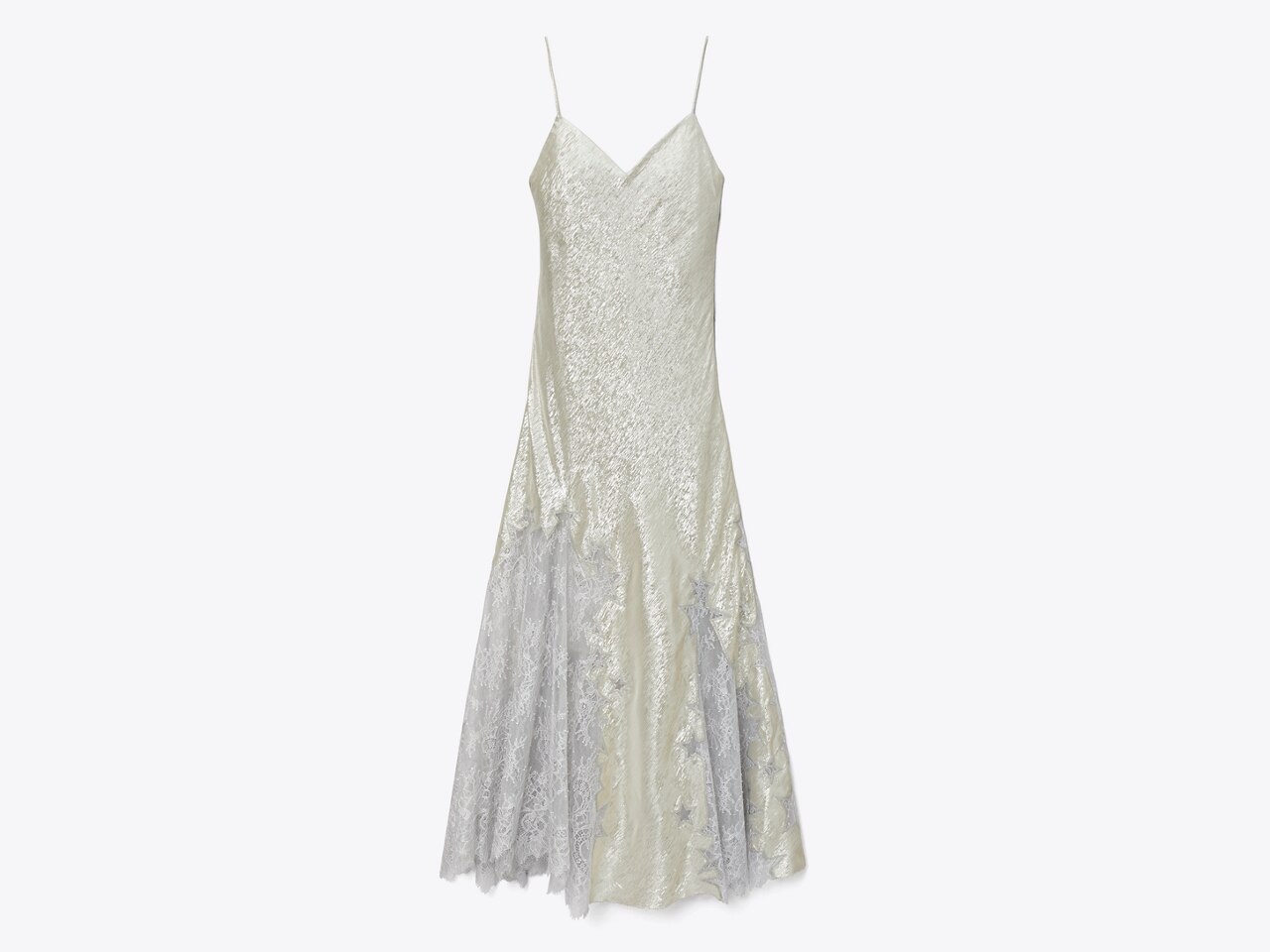 Star Lace Slip Dress