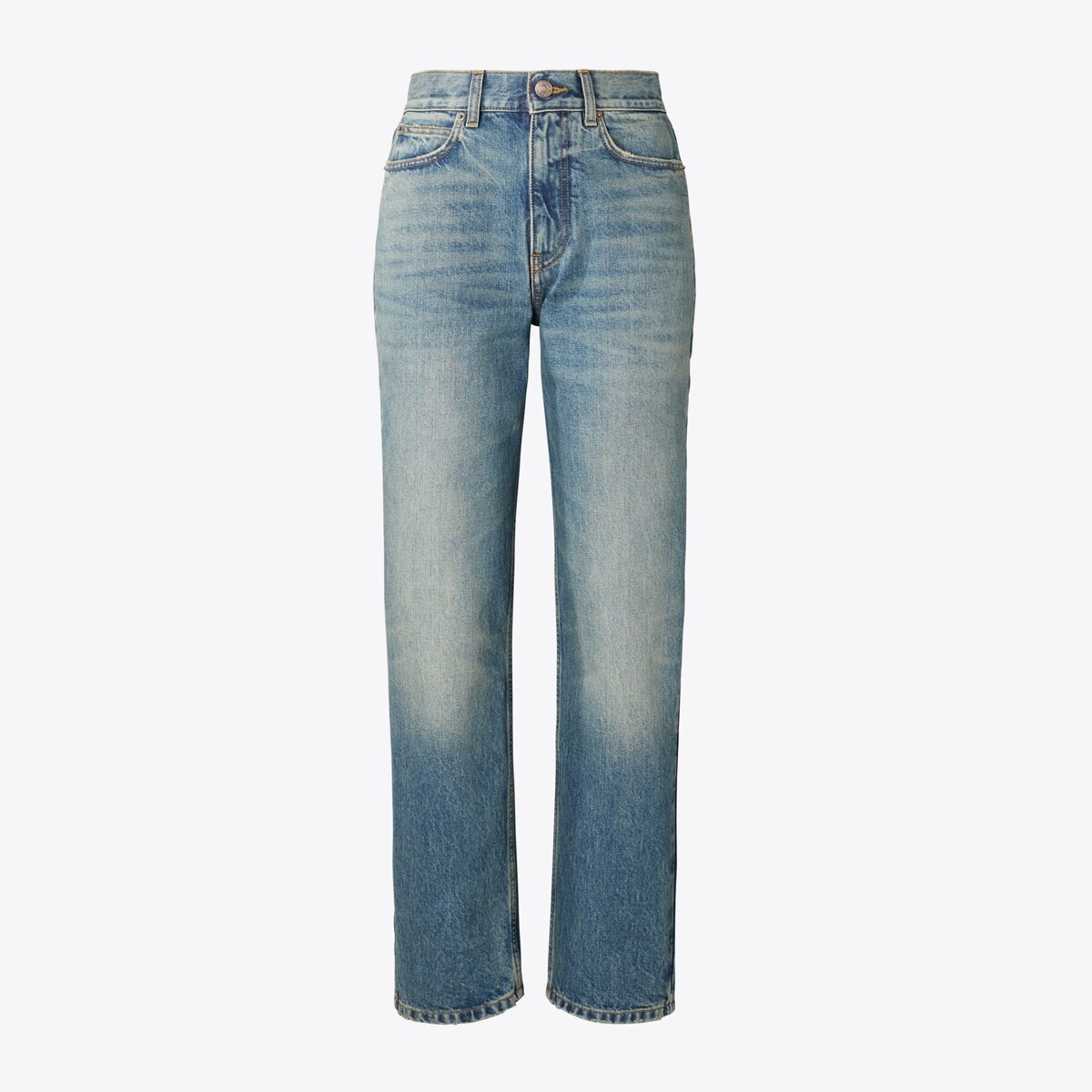 デニム・ジーパン TORY BURCH Woman Jeans Denim 166401 433 Cropped Flare Jean: Women's Designer Bottoms | Tory Burch