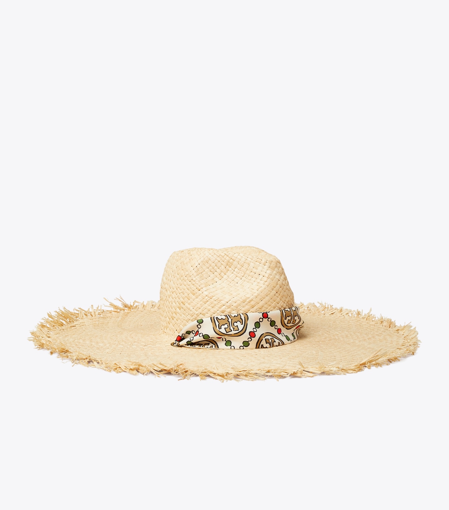 Straw Hat with Tie