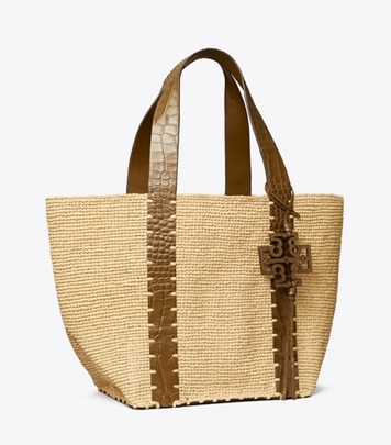 TORY BURCH 151277 トート Ella Hand-Crocheted Large Tote Large Ella Hand-Crocheted Tote: Women's Handbags | Tote Bags