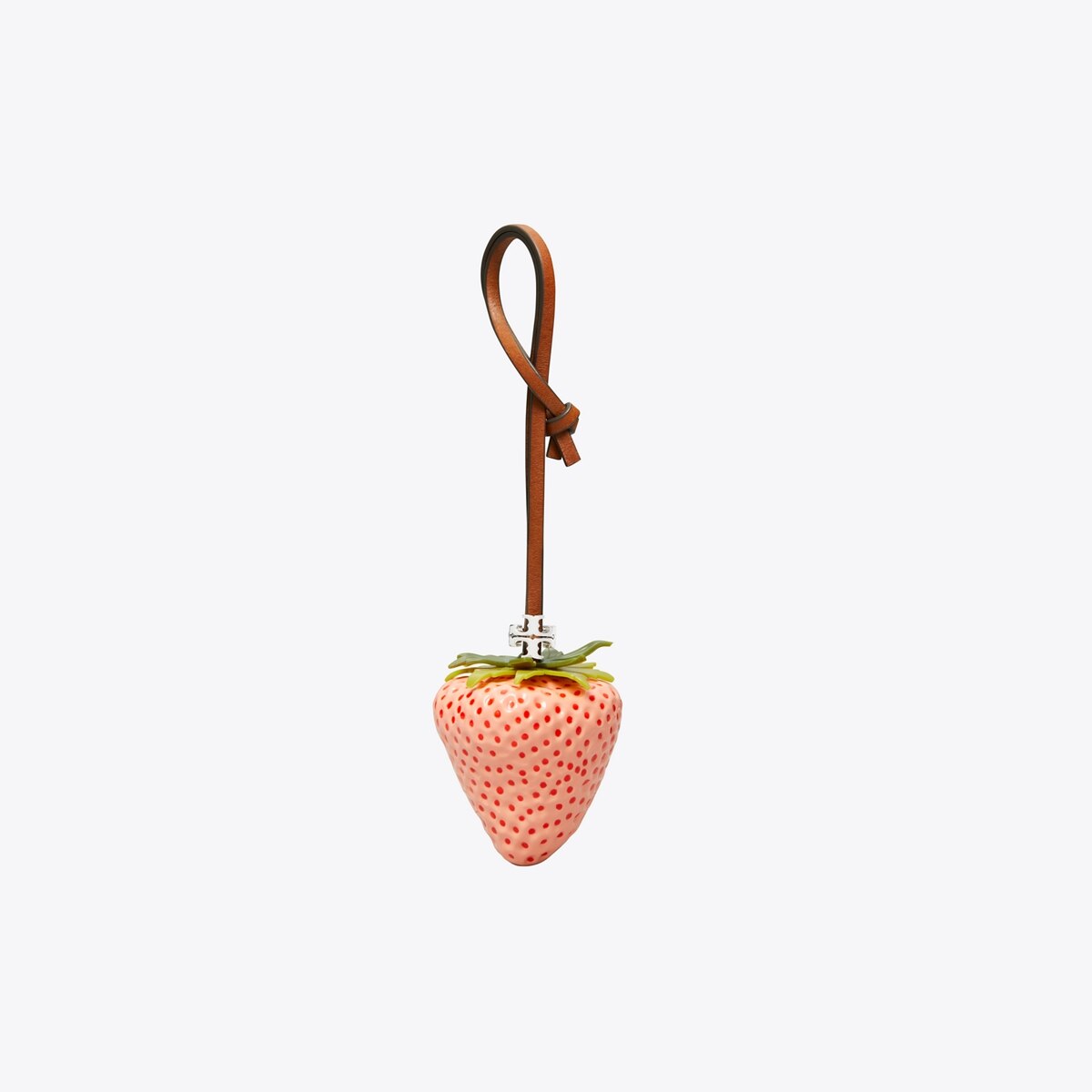 Erdbeer-Schlüsselanhänger Mit Herz – Kawaii Design, Aus Kunststoff & Metall – Süßes Accessoire Für Mädchen & Frauen