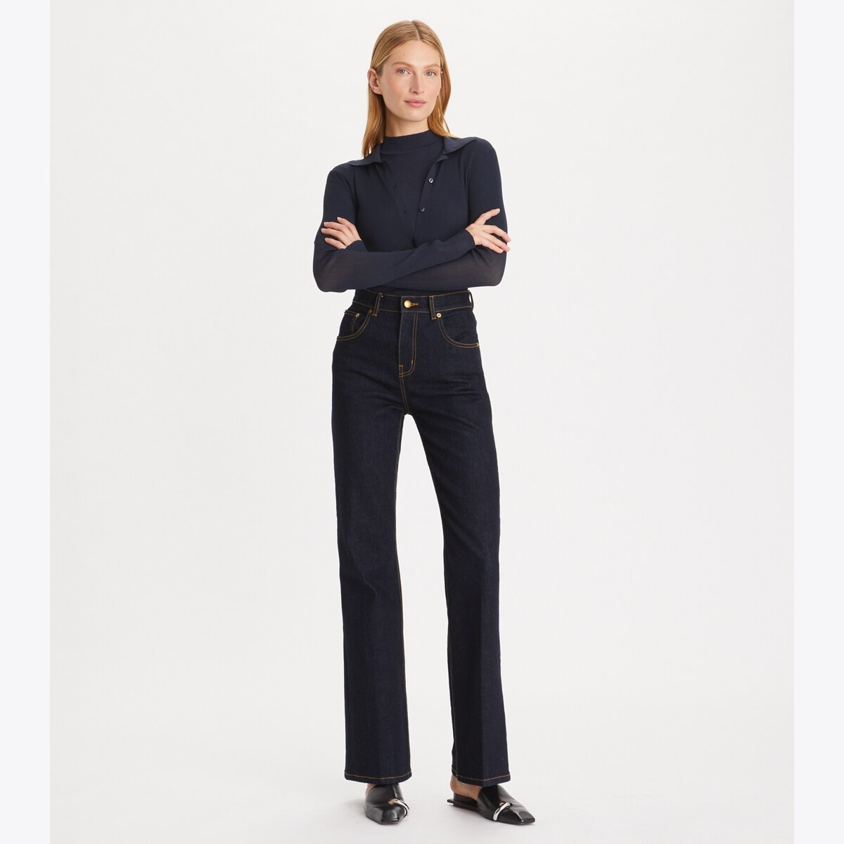 stretch-boot-leg-jeans-on- stretch-boot-leg-jeans-on-