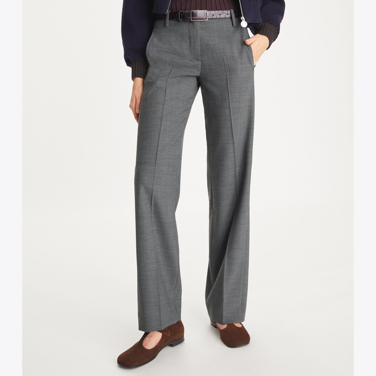 【送料&関税込】Tory Burch Mohair Pants Wool Pant: Women's Clothing | Bottoms | Tory Burch EU