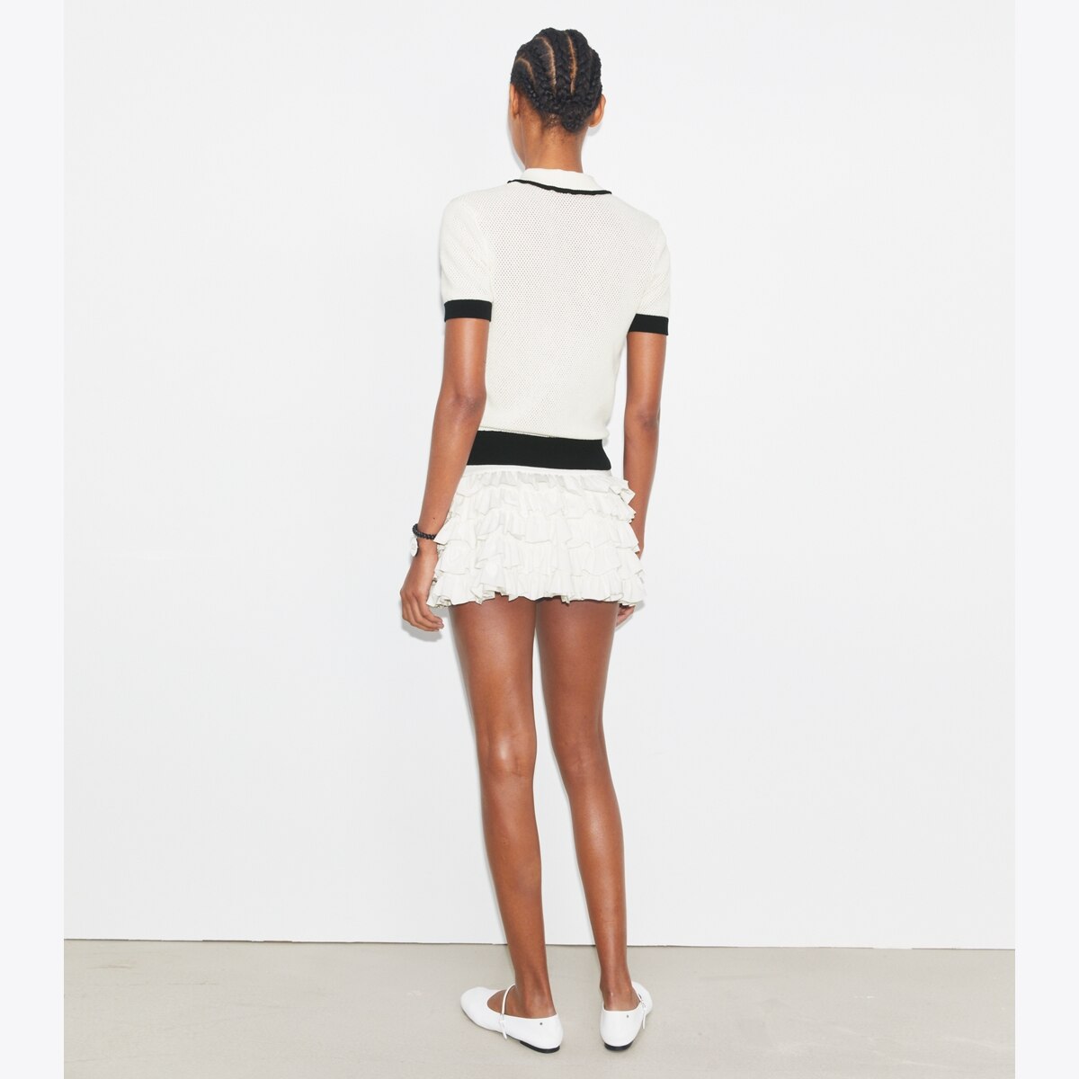 Stretch Mini Tennis Skirt: Women's Designer Bottoms | Tory Sport