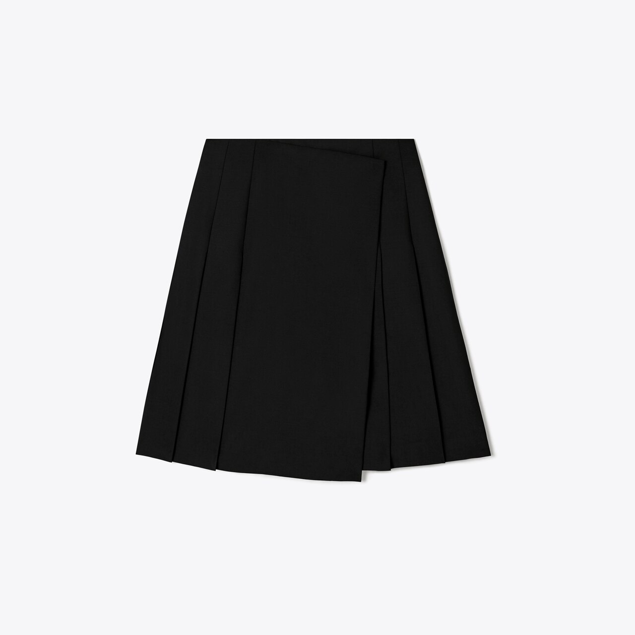 Tory burch pleated shop cotton wrap skirt