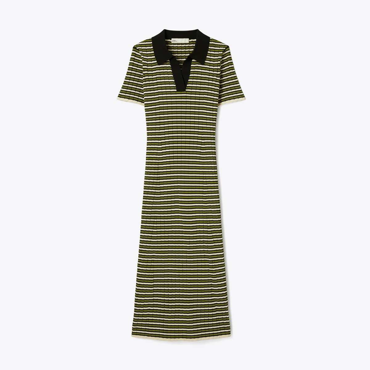 TORY BURCH ワンピース 服 Polo sweater dress895376 Polo sweater dress in black - Tory Burch | Mytheresa