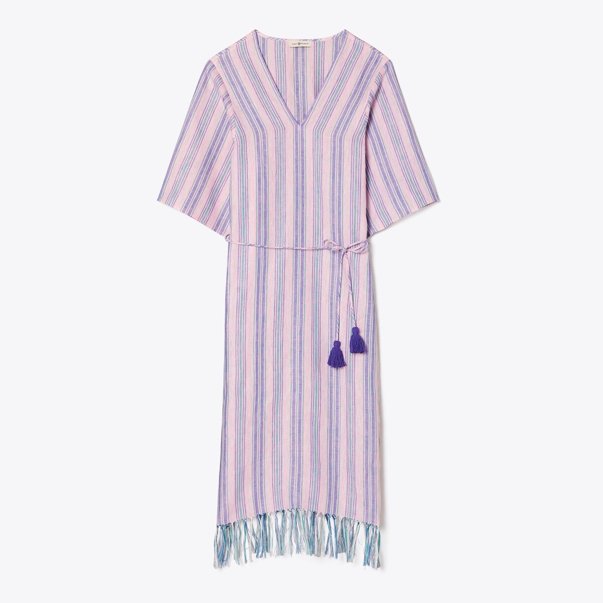 Striped Caftan: Women's Swim | Coverups | Tory Burch EU