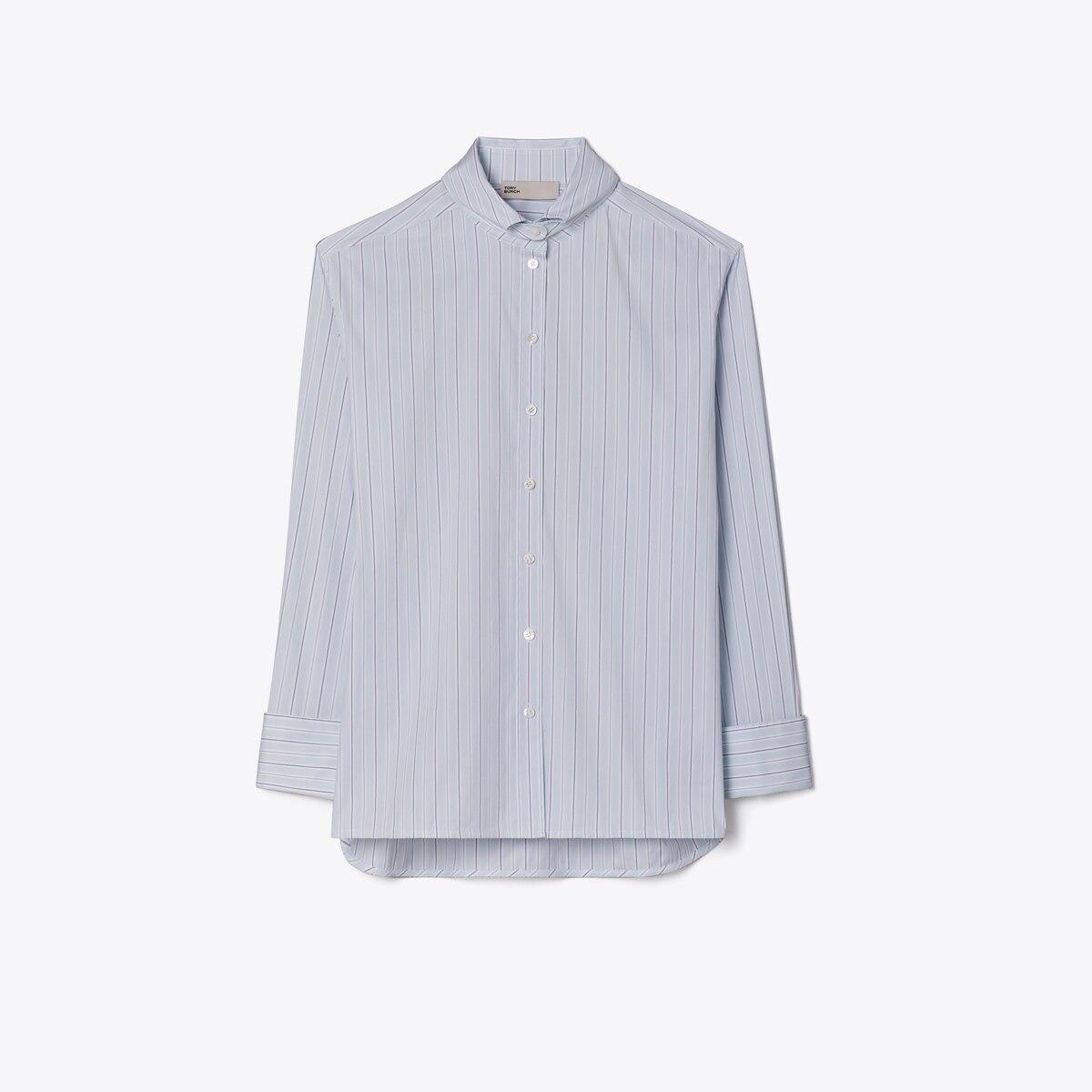 Striped Cotton Shirt: Women's Designer Tops | Tory Burch