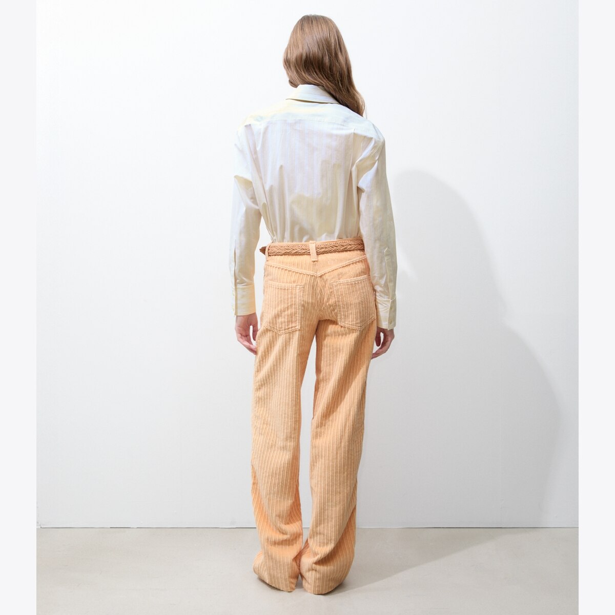 STRIPED COTTON SHIRT - thumbnail 5
