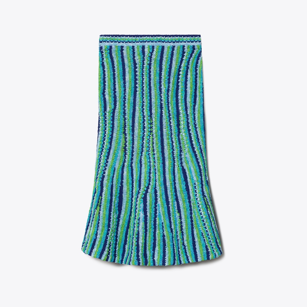 STRIPED COTTON SKIRT