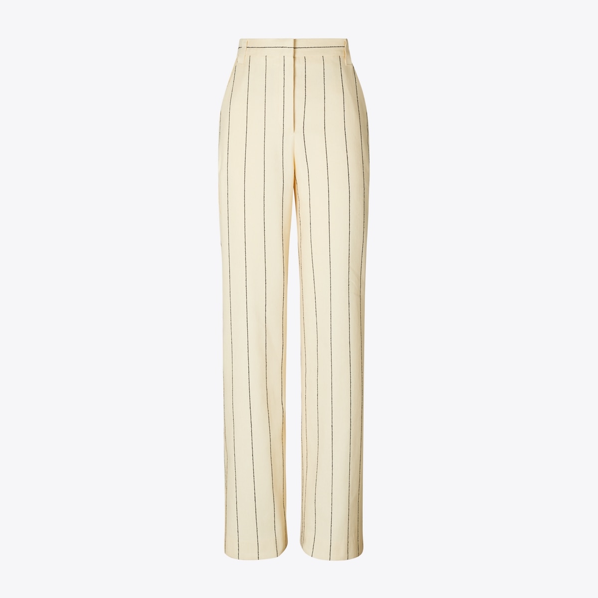 Striped Cotton Wide-Leg Pant: Women's Designer Bottoms