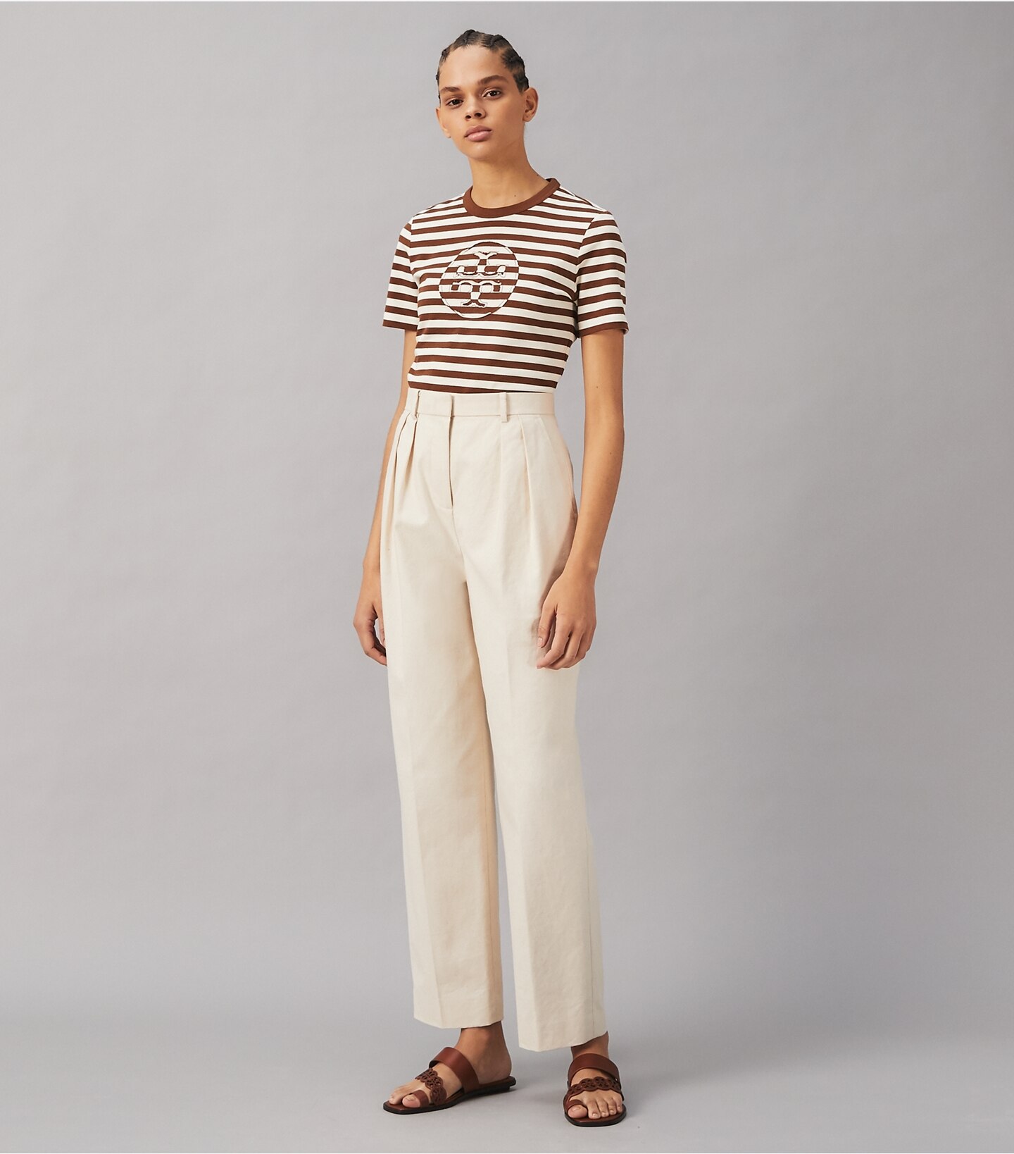 Striped Logo T-Shirt