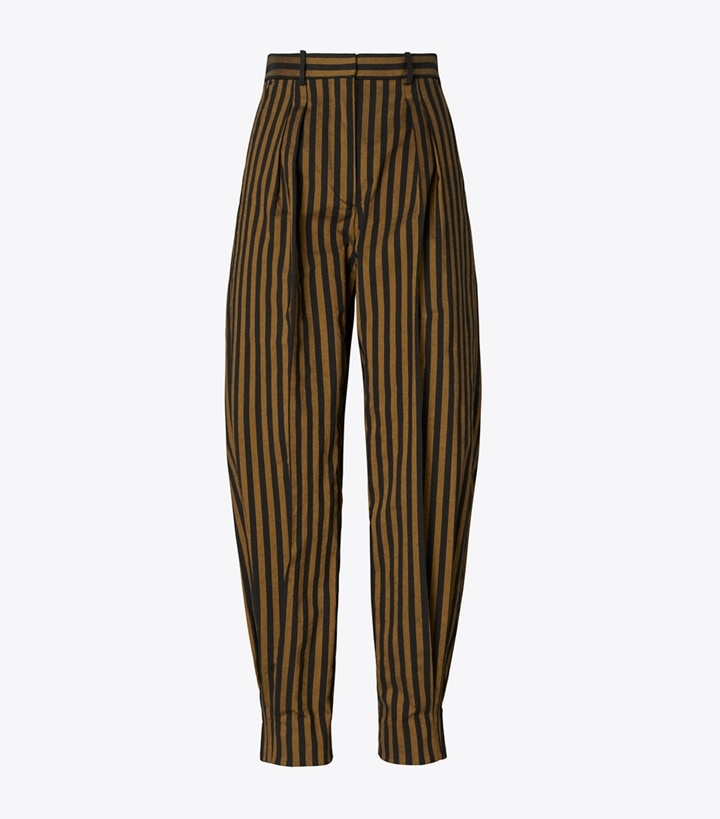 Striped Pant: Women's Designer Bottoms | Tory Burch