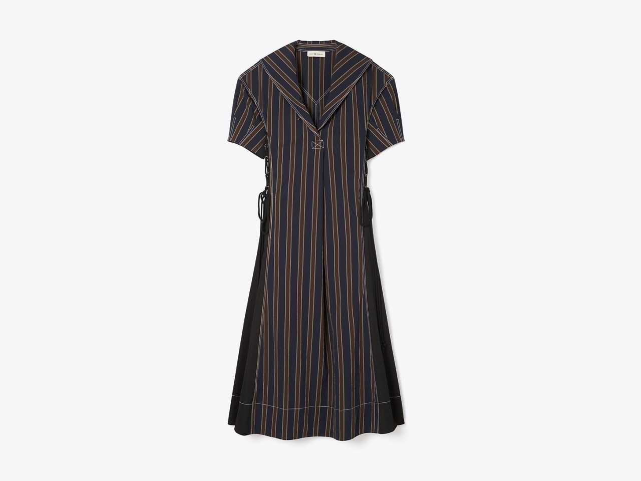 Tory burch striped seersucker clearance dress