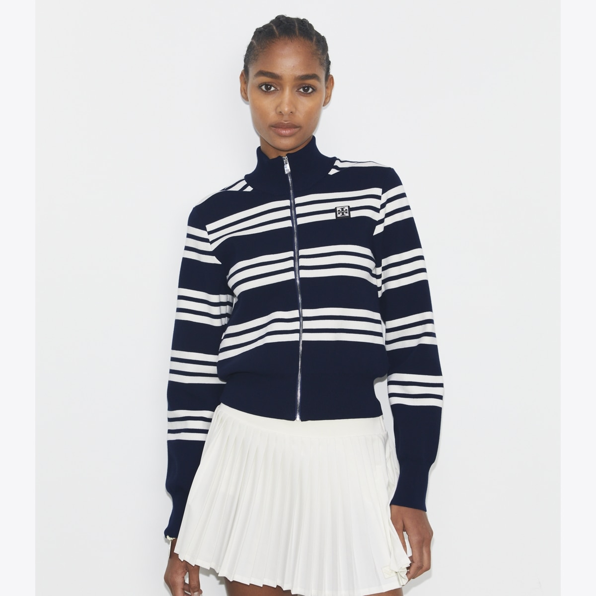 【TORY SPORT】SIDE STRIPE FULL-ZIP TRACK JACKET Tory Burch Side Stripe Full-Zip Track Jacket - ShopStyle